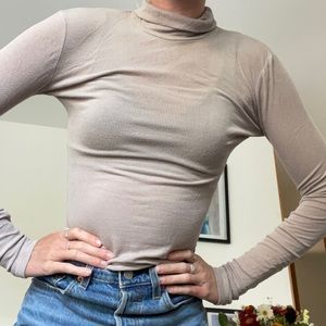 Aritzia long sleeve turtle neck